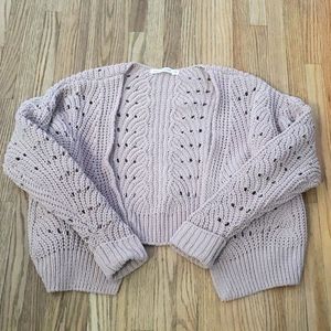 Crop cardigan